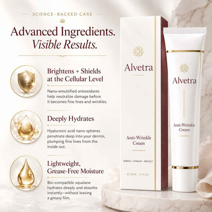Alvetra™ Firming Neck Cream — For a Smoother-Looking Neck & Jawline