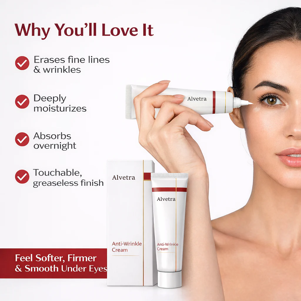 Alvetra™ Firming Neck Cream — For a Smoother-Looking Neck & Jawline