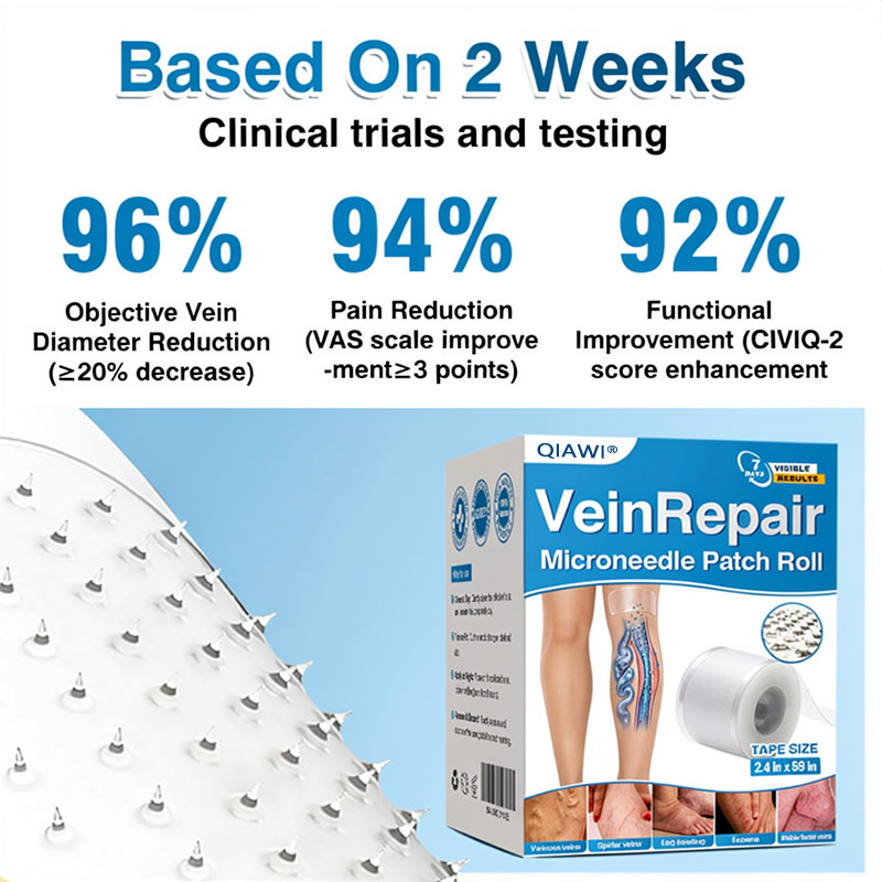 🇬🇧👨‍⚕️🌟🏅QIAWI® VeinRepair Microneedle Patch Roll⚡Instant Relief, Long-Term Results